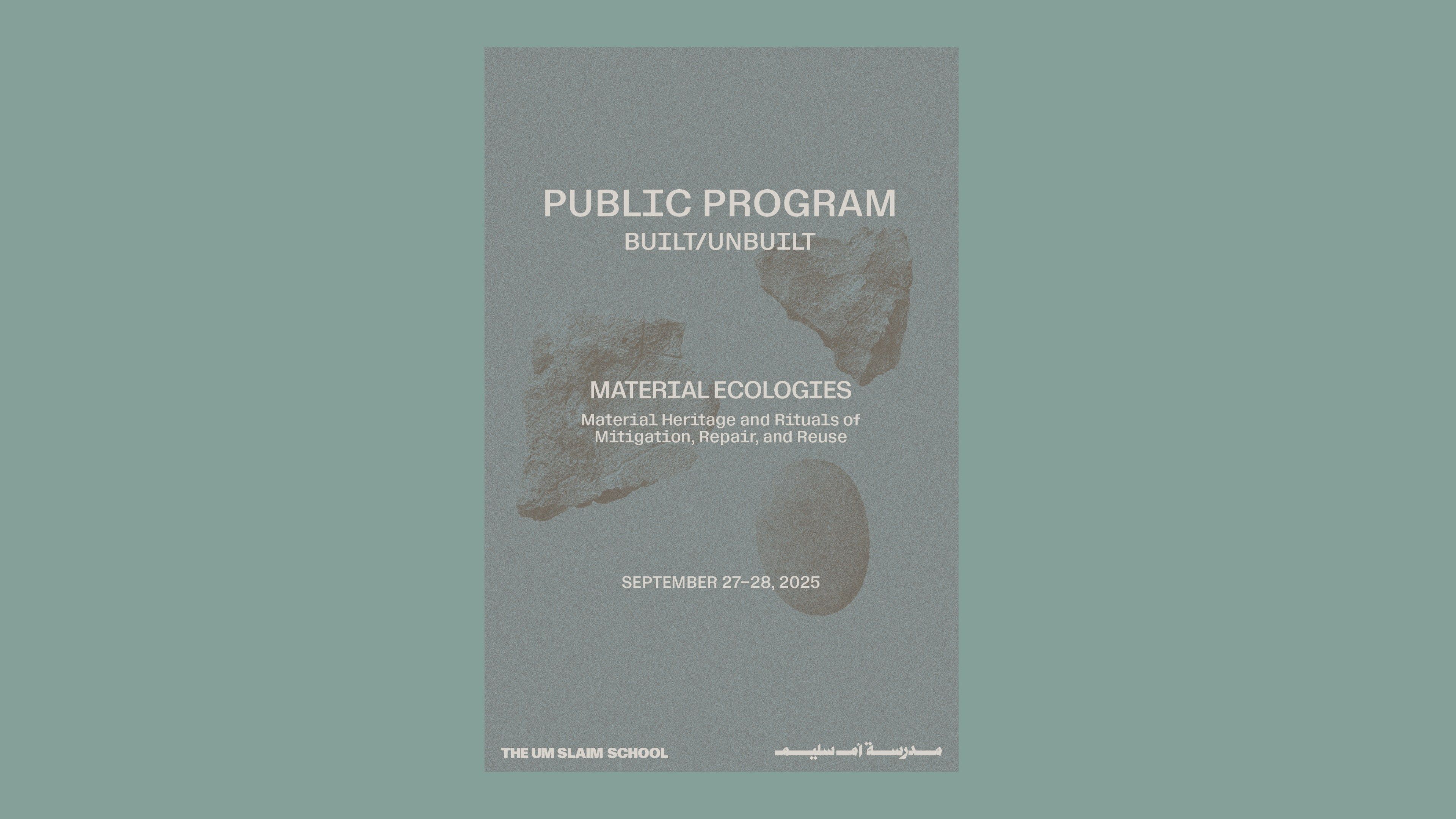 Material Ecologies